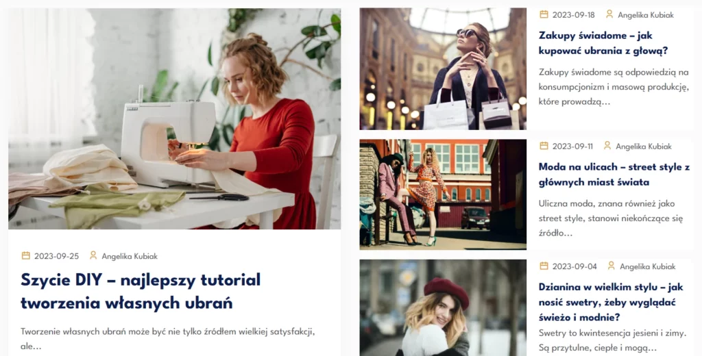 Portal kobiecy kobieta-jestem.pl - Michał Drozda - specjalista marketingu internetowego Kobieta Jestem listing wpisow na kategorii